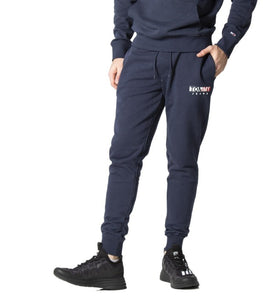 Pantalon de Survêtement Bleu en Coton