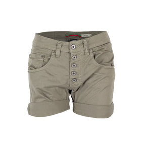 Mini-Short Beige en Coton