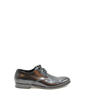 Chaussures Derbies Noires en Cuir