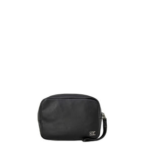 Trousse de Toilettes Noire en Cuir CK