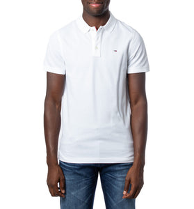 Polo Blanc en Coton avec Logo