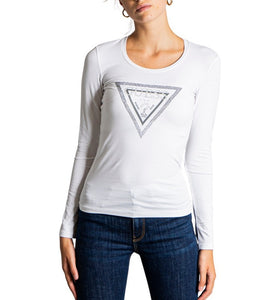 Pull-over Blanc en Coton