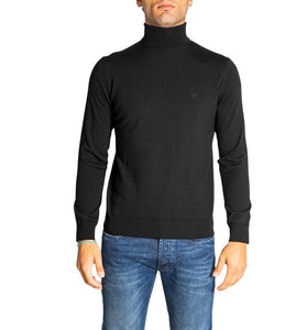 Pull-over Noir en Laine