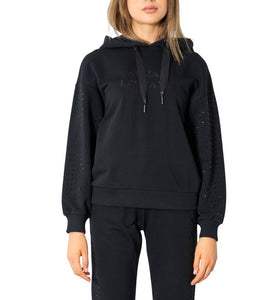 Sweat Noir à Capuche