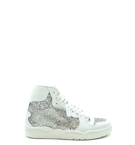Sneakers Mi-Hautes Blanches