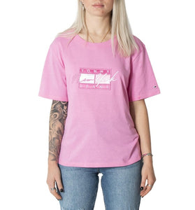 T-Shirt Rose en Coton