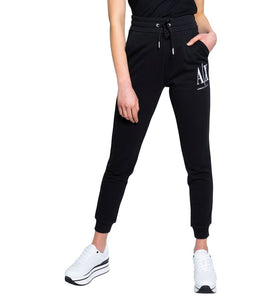 Pantalon Slim Noir en Coton