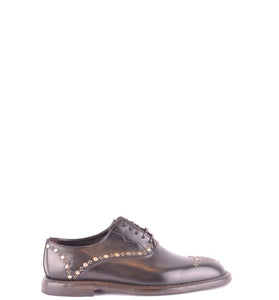 Chaussures Derbies Marron en Cuir