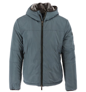 Veste Grise à Capuche