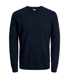 Pull-over Bleu en Coton