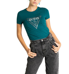 T-Shirt Vert en Coton