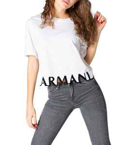 T-Shirt Blanc en Coton