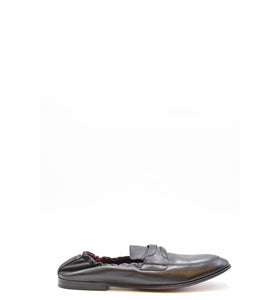 Mocassins Noires en Cuir