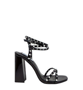 Sandales Noires Cloutés