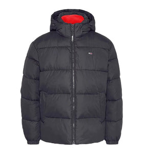 Doudoune Noire avec Logo