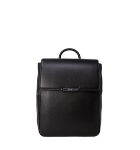 Petit Sac à Dos Noir en Cuir