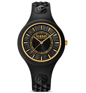 Montre Casual en silicone Noire