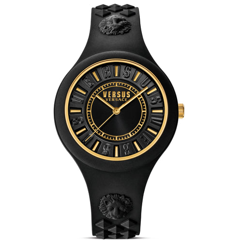 Montre Casual en silicone Noire