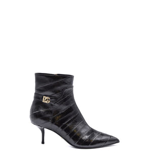Bottines Noires en Cuir