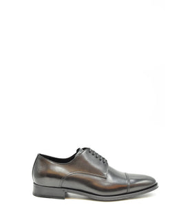Chaussures Derbies Noires en Cuir