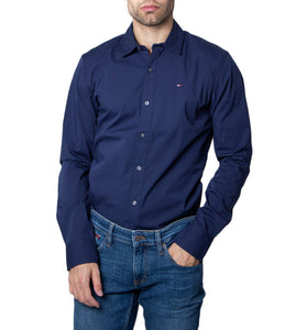 Chemise Bleue avec Logo