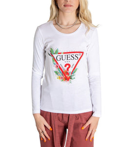 T-Shirt Blanc en Coton