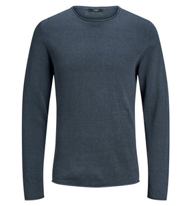 Pull-over Gris Foncé en Coton