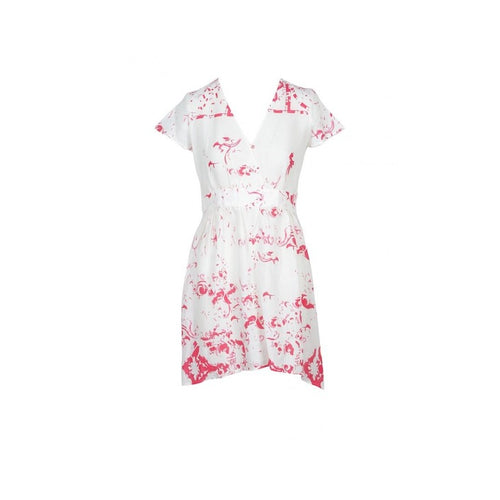 Robe Blanche en Soie