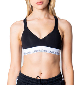 Brassière Noire avec Col en V