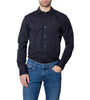 Chemise Noire avec Logo