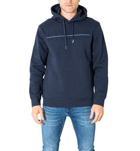 Sweat Bleu à Capuche