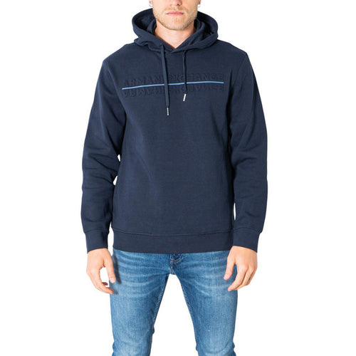 Sweat Bleu à Capuche