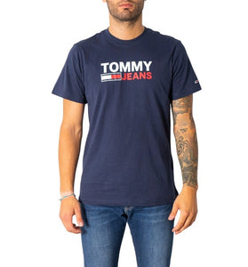 T-shirt Bleu en Coton