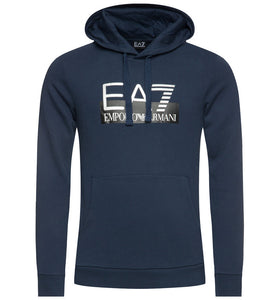 Sweat Bleu à Capuche