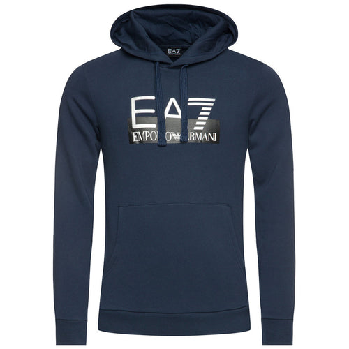 Sweat Bleu à Capuche