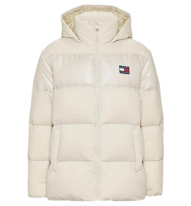 Doudoune Blanche avec Logo