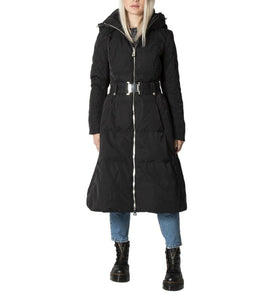 Manteau Noir Mi-Long