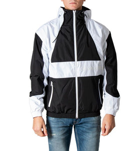 Veste Noire et Blanche à Capuche