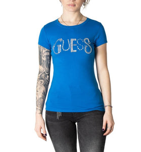 T-Shirt Bleu en Coton