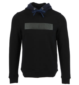 Pull Noir à Capuche