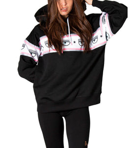 Sweat Noir à Capuche