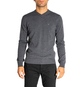 Pull-over Gris en Laine