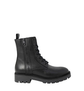 Bottes Noires en Cuir