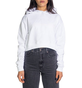 Sweat Blanc à Capuche