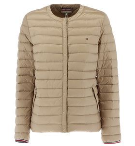 Doudoune Beige avec Logo