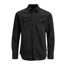 Chemise Noire en Coton
