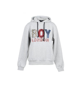 Sweat Gris à Capuche