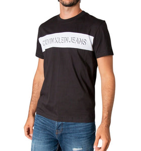 T-Shirt Noir et Blanc en Coton