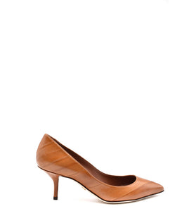 Escarpins Marron en Cuir