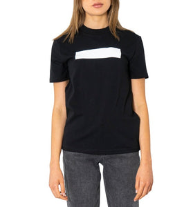 T-Shirt Noir Couple Ample